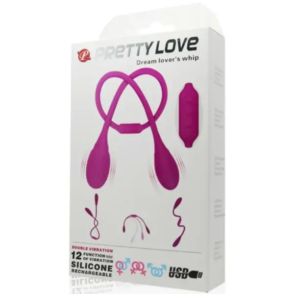 Pretty Love - Estimulador Unisex Dream Lovers Whip 2 - Imagen 10