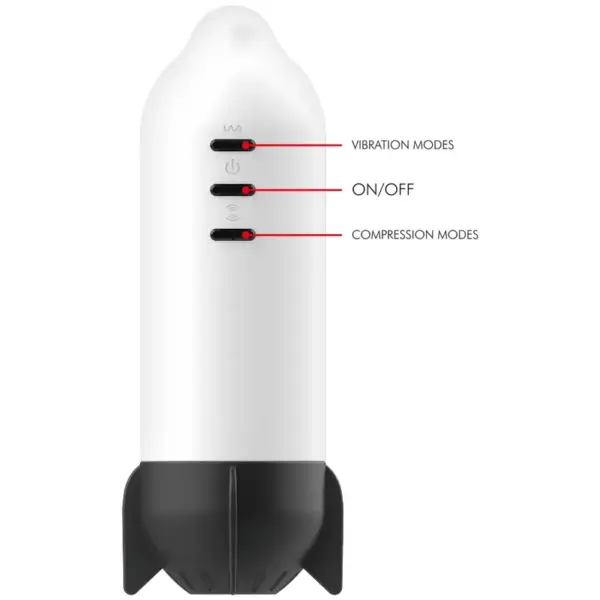 JAMYJOB - Rocket Masturbador con Tecnología Soft Compression y Vibración - Imagen 9