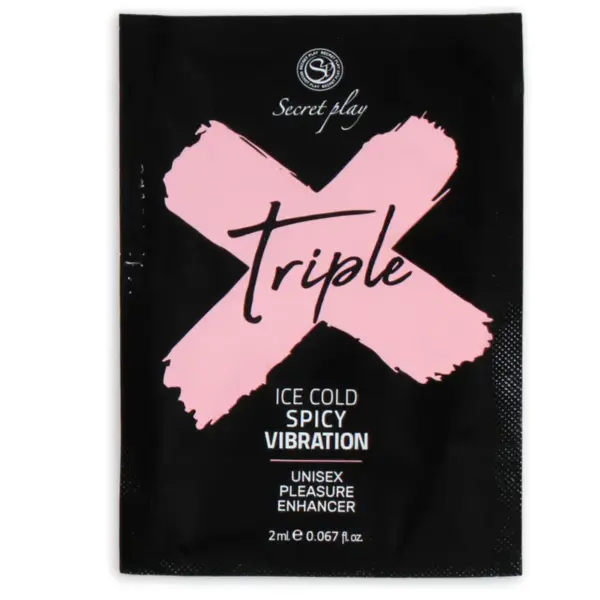 SECRETPLAY - Monodosis Triple X Intensificador Placer