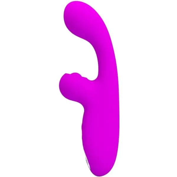 Pretty Love - Vibrador rabbit con licking morado - Imagen 3