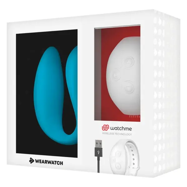 WEARWATCH - Vibrador Dual Technology WATCHME Añil/Níveo - Imagen 7