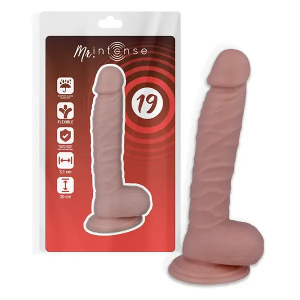 Mr Intense - Dildo Realista de 20 cm con Ventosa - Imagen 3