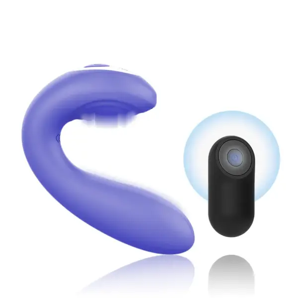 MR BOSS - Vibrador Dual Control Remoto para Parejas con Pulsaciones y Vibración