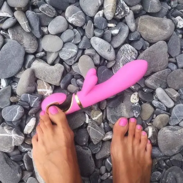 G-VIBE - G-RABBIT VIBRADOR CONEJITO RAMPANTE ROSA - Imagen 3