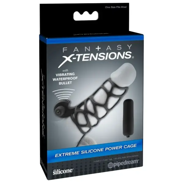 Fantasy X-Tensions - Funda para el Pene de Silicona con Vibrador - Imagen 4