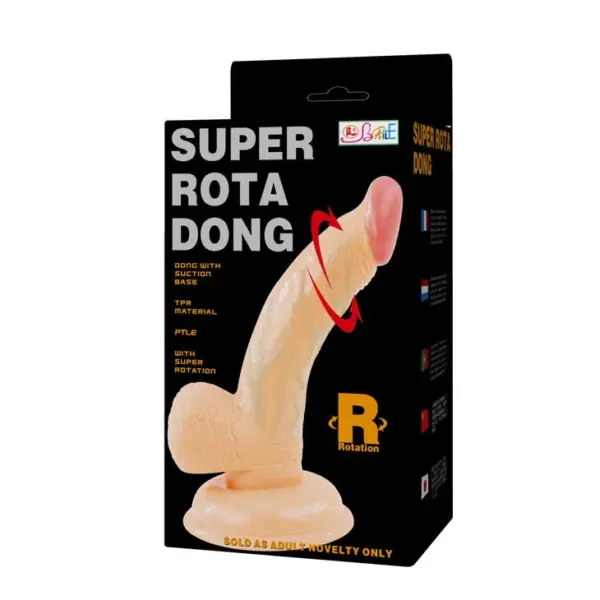 Super Rota Dong - Dildo rotador realista con ventosa - Imagen 9