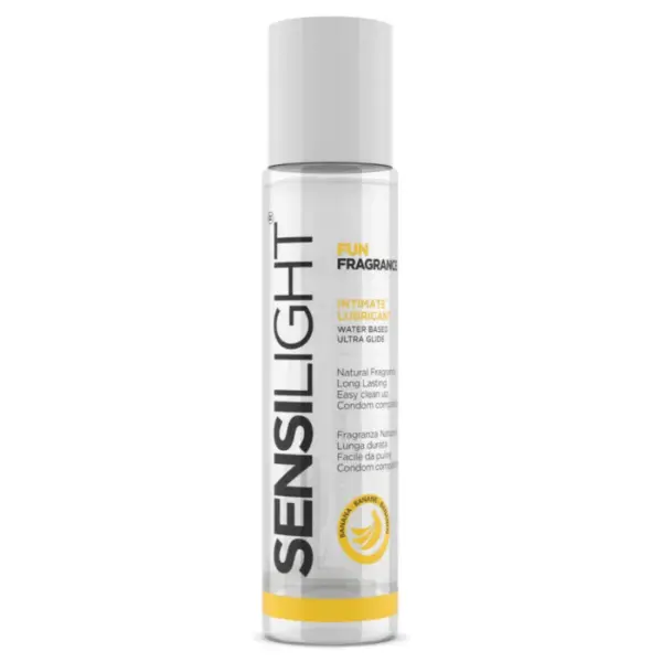 Sensilight Lubricante Base Agua Plátano 60 ML - Intimatelin