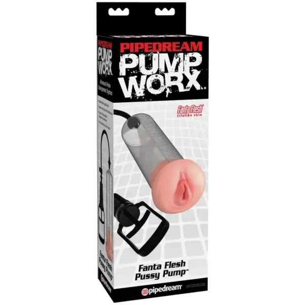 Pump Worx - Bomba de Erección con Vagina Realista - Imagen 3