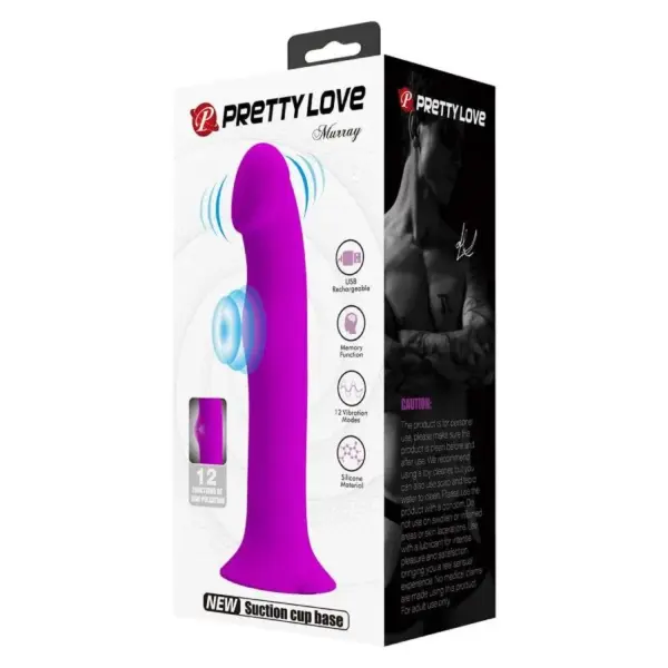 Pretty Love - Vibrador y Estimulador Punto G Morado - Imagen 12