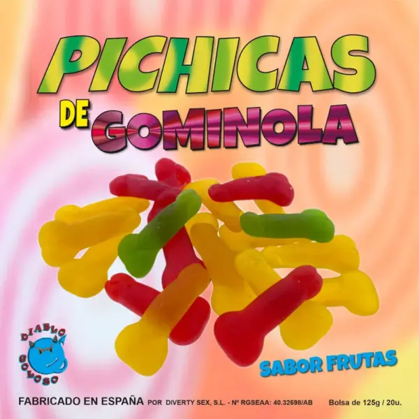 Diablo Goloso - Pichitas de Gominola Frutas