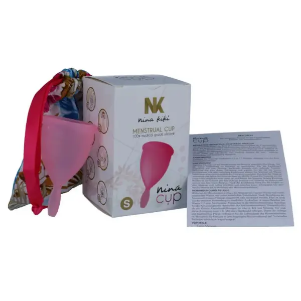 NINA KIKÍ - Copa Menstrual Rosa - Talla S - Imagen 5