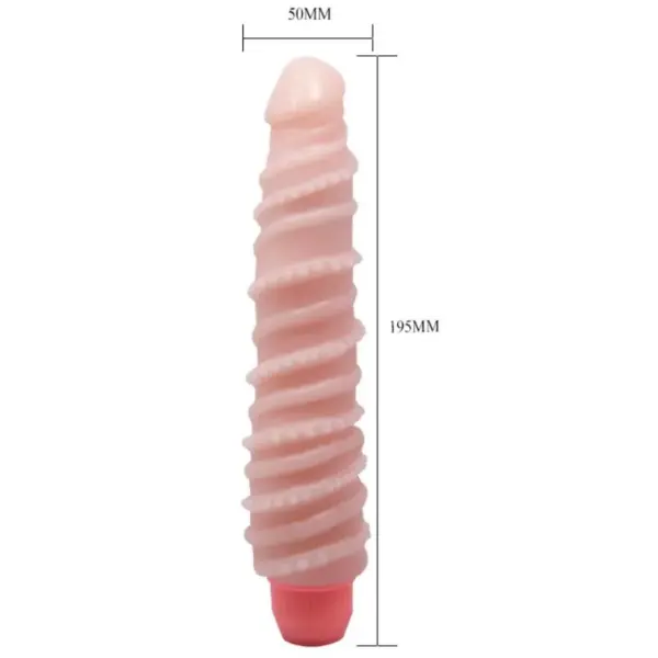 BAILE - Flexi Vibe Sensual Vibrador Espiral 19.5 CM - Imagen 3