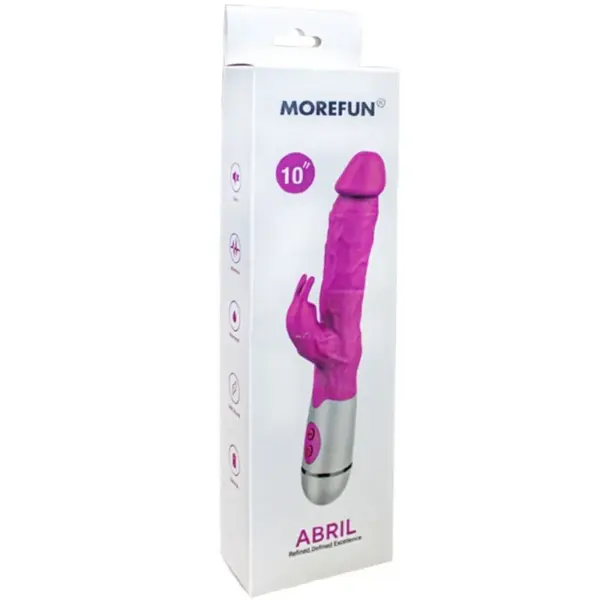 Armony - Vibrador rabbit Abril 16 velocidades rosa - Imagen 6