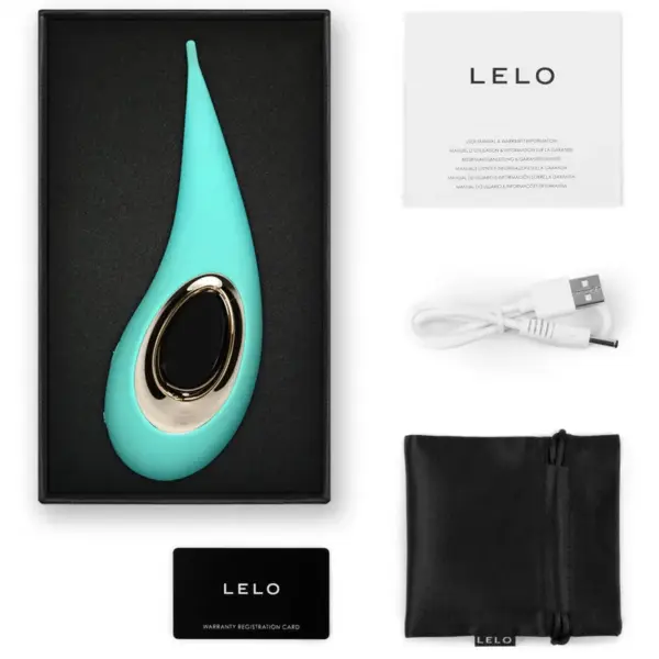 LELO - DOT Estimulador de Clítoris Verde Agua para Placer Infinito - Imagen 3