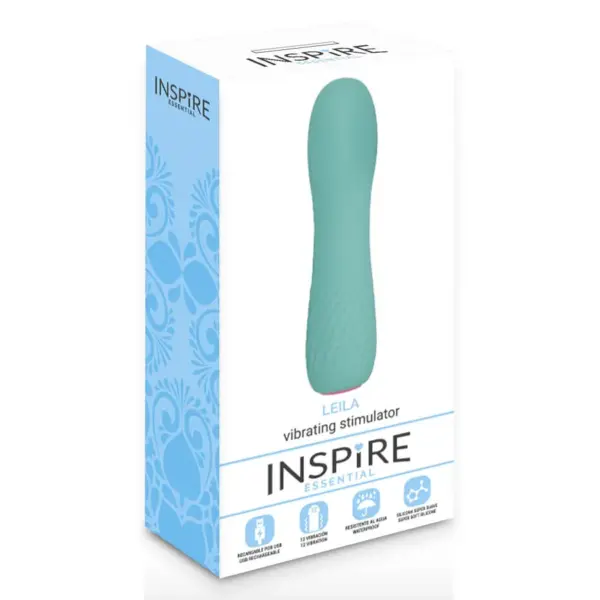 INSPIRE ESSENTIAL - Vibrador Leila Turquesa Recargable - Imagen 3