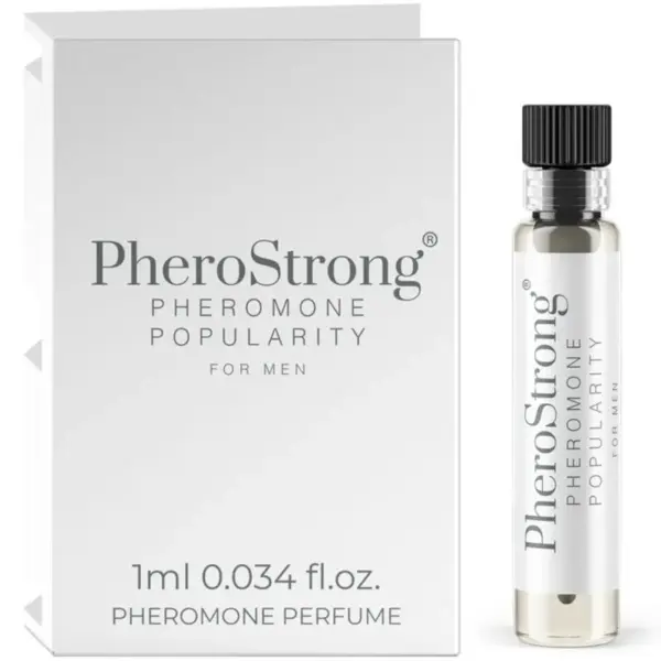 PheroStrong - Perfume con Feromonas Popularity para Hombre 1 ML