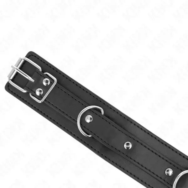 KINK - Collar con correa ajustable de 65 cm y 3 anillos - Imagen 5