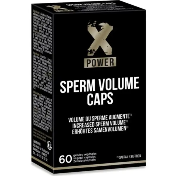 XPOWER - Sperm Volume Cápsulas para Aumento de Esperma