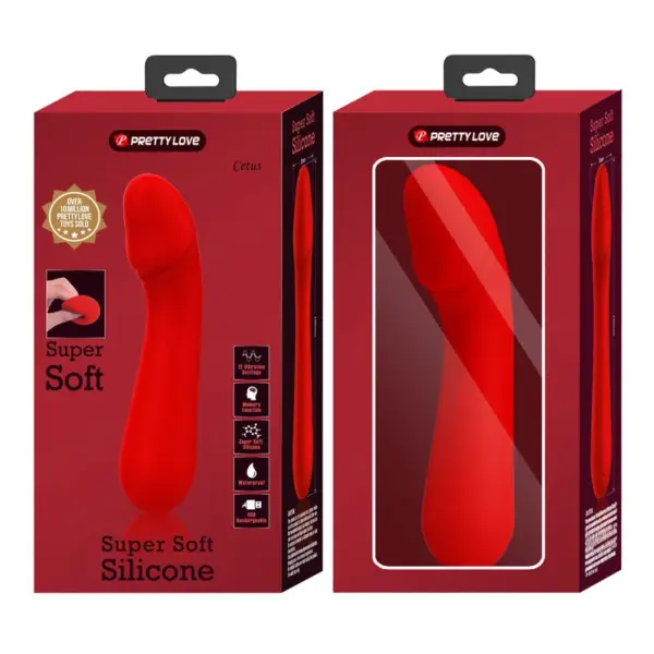 Pretty Love - Vibrador de punto G recargable rojo - Imagen 9