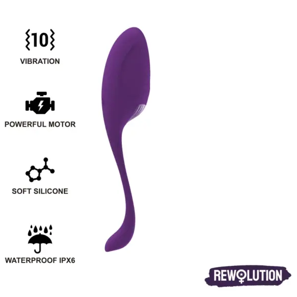 REWOLUTION - Huevo Vibrador Control Remoto REWOVO