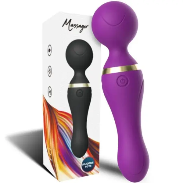 ARMONY - Masajeador & Vibrador Cabeza Flexible Violeta