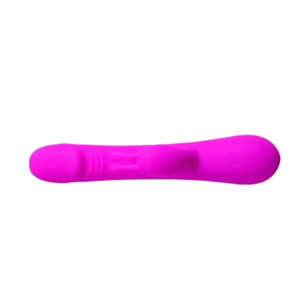 Pretty Love - Vibrador rabbit con licking morado - Imagen 4