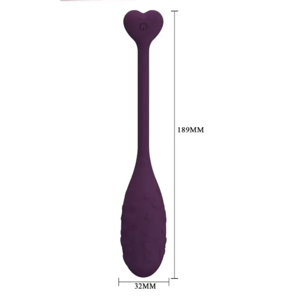 Pretty Love - Huevo vibrador lila controlado por app - Imagen 5