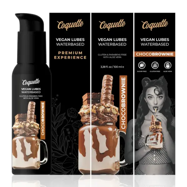 Coquette Chic Desire - Lubricante Vegano Chocobrownie 100ml - Imagen 3