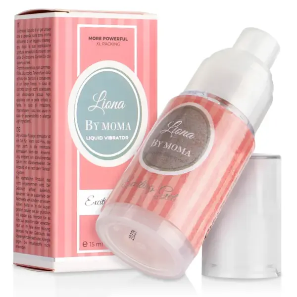 LIONA BY MOMA - Vibrador Líquido Exciting Gel 15 ml - Imagen 4