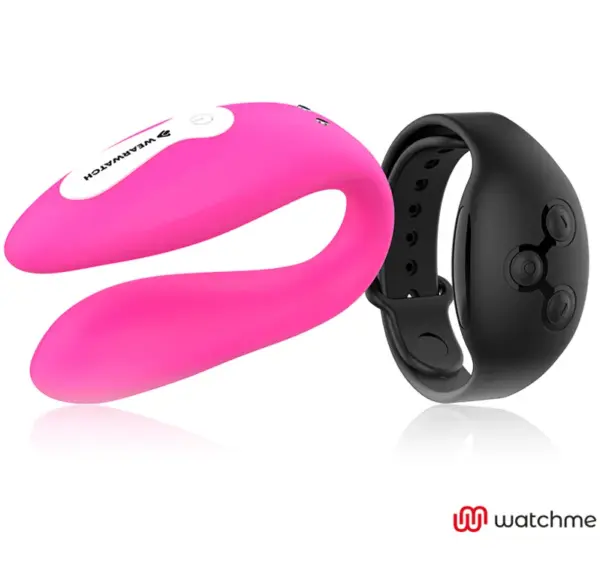 WEARWATCH - Vibrador Dual Technology Watchme Fucsia/Azabache - Imagen 3