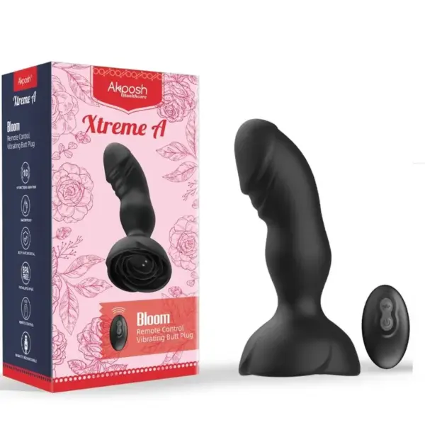 ARMONY - Vibrador & Plug Anal Control Remoto Negro - Experiencia Única de Placer - Imagen 6