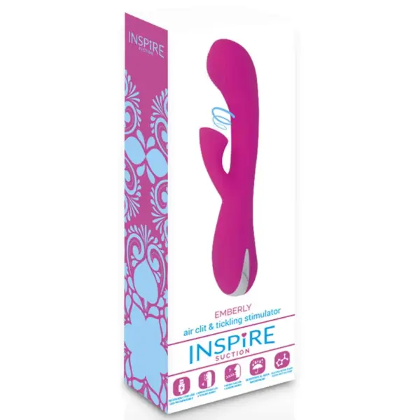 Inspire - Vibrador rabbit con succión lila - Imagen 4