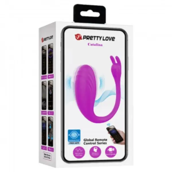 Pretty Love - Masajeador Controlado por App Lila - Imagen 6