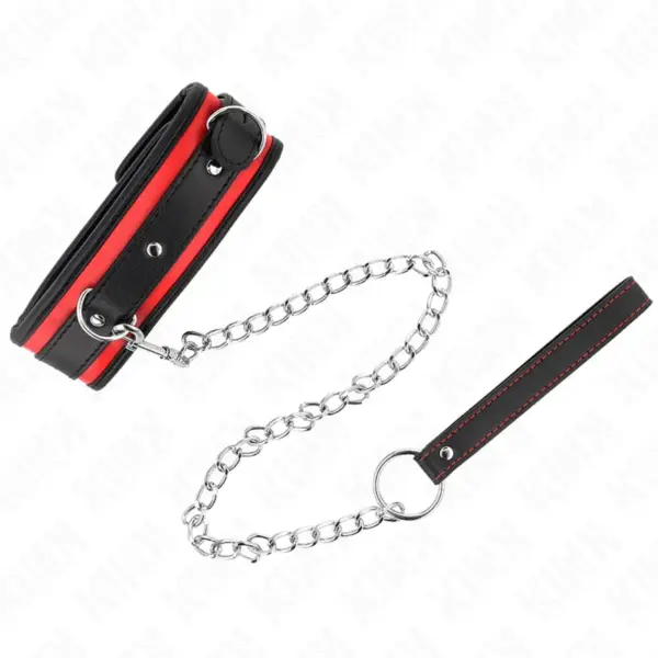 KINK - Collar con Correa 65 cm Pesado Modelo 2 Ajustable 36.5-50 cm - Imagen 2