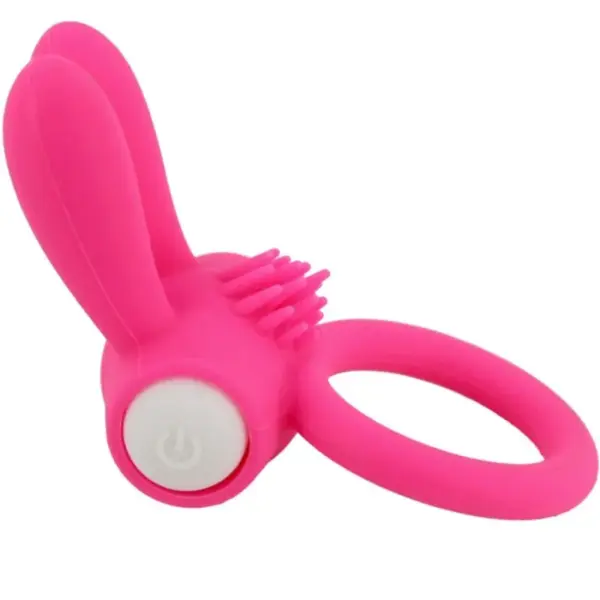 ARMONY - Mr Bunny Anillo Vibrador Silicona Pink - Imagen 4