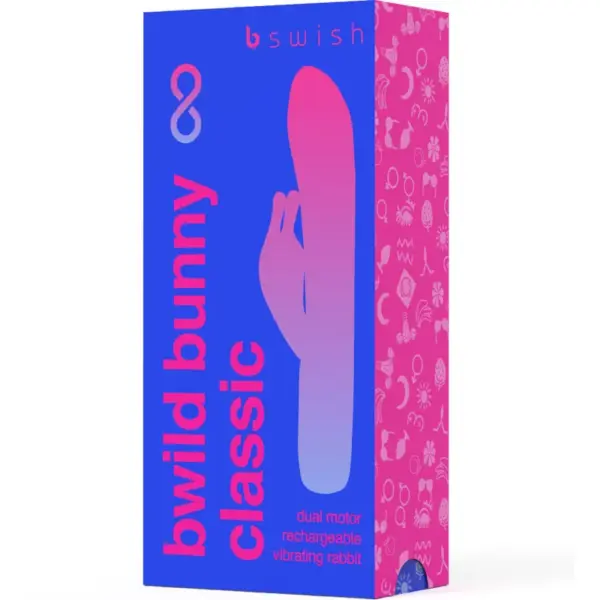 B SWISH - Vibrador Rabbit Bwild Bunny Infinite Clásico Azul - Imagen 4