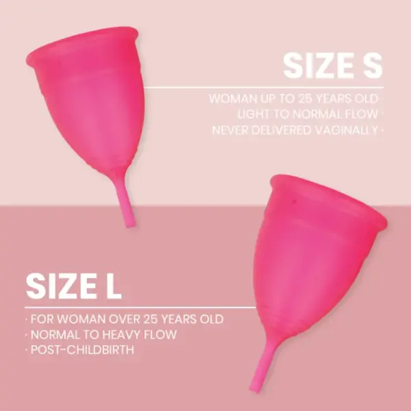 INTIMICHIC - Copa Menstrual Silicona Médica - Talla S para un Ciclo Cómodo y Saludable - Imagen 4