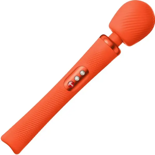 FUN FACTORY - VIM WAND RUMBLE Vibrador Recargable de Silicona Naranja