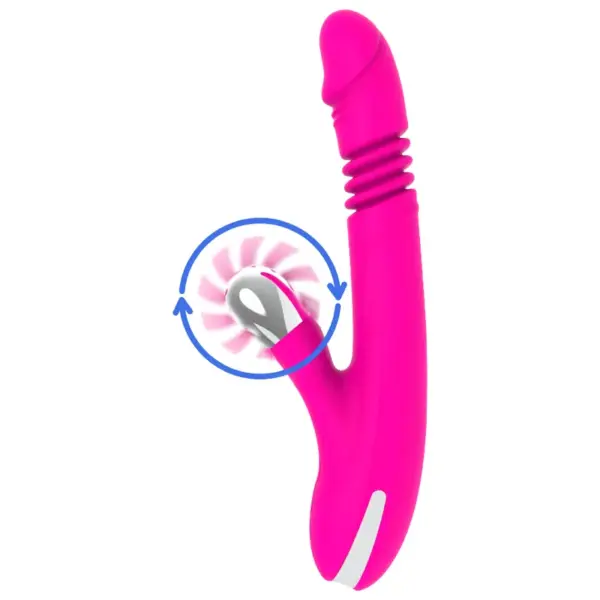 DIVERSIA - Bunny Up & Down 24 cm - Vibrador Rabbit Potente - Imagen 4