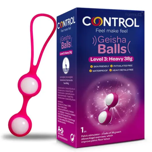 CONTROL - Geisha Balls Nivel III - 38g para el Placer Femenino