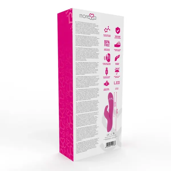 MORESSA - Ethan Efecto Wave Vibrador Premium de Silicona Recargable - Imagen 5