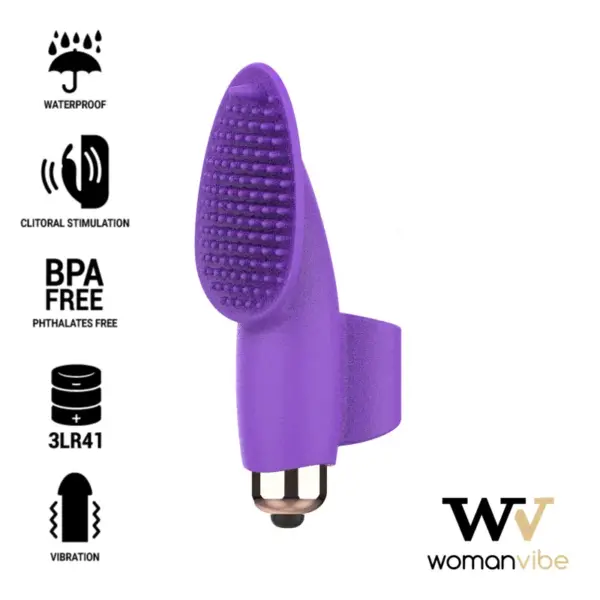 Womanvibe - Aisha Dedal Estimulador Silicona: Placer Compacto y Potente