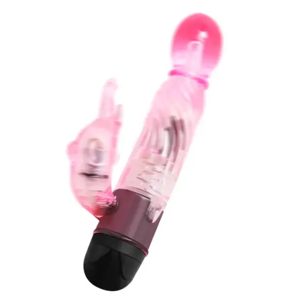 BAILE - Vibrador rabbit rosa 10 modos para estimulación intensa - Imagen 5