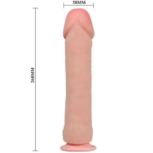 BAILE - Dildo Realístico Natural 26cm con Ventosa Ultra Fuerte - Imagen 5