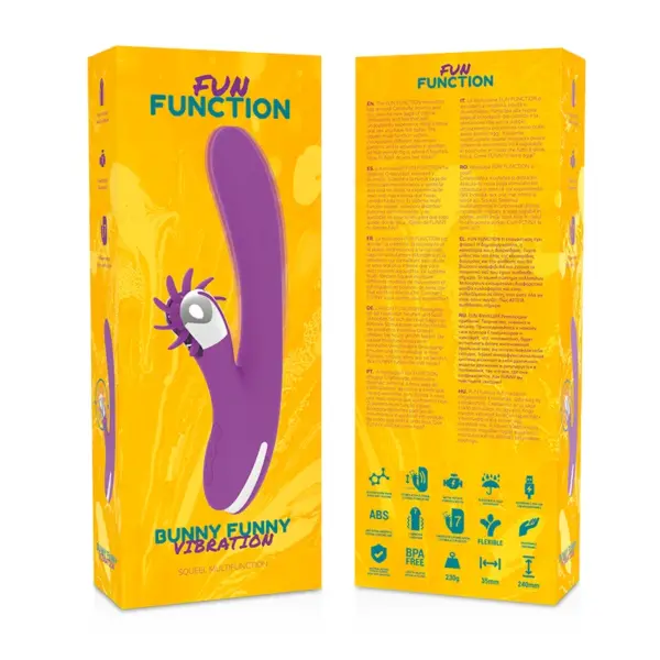 FUN FUNCTION - Bunny Funny Vibration 2.0: Estimulador Clitoriano Premium - Imagen 9