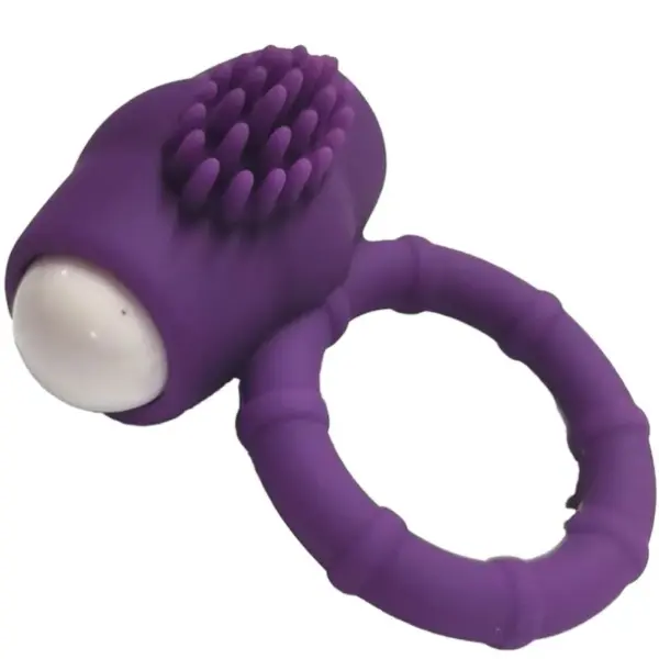 ARMONY - Power Anillo Vibrador Silicona Morado - Imagen 3