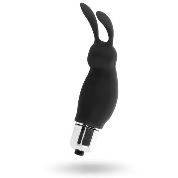 Intense - Vibrador Rabbit Roger Negro para Placer Sin Límites - Imagen 2