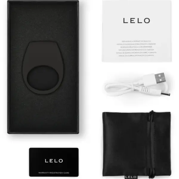 LELO - TOR 3 Anillo Vibrador Negro para Parejas - Imagen 3