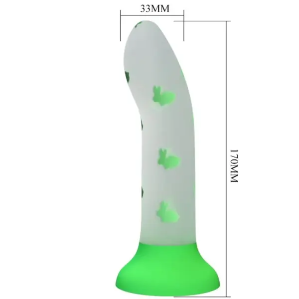 Pretty Love - Magical Nightfall Dildo Luminoso Verde