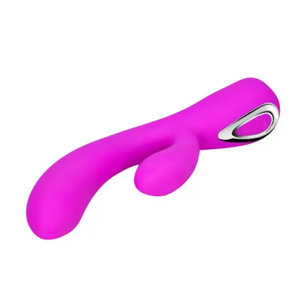 Pretty Love - Vibrador rabbit con licking morado - Imagen 6